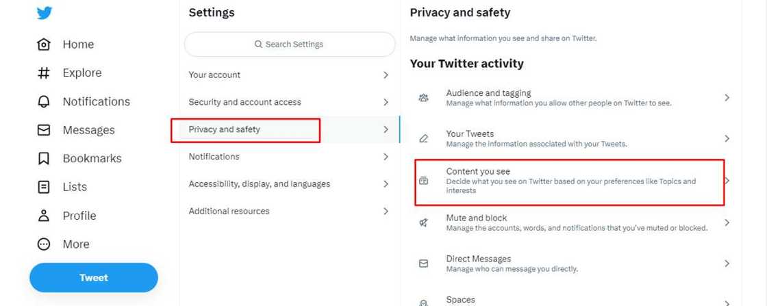how to view sensitive content on Twitter how to view sensitive content on Twitter
