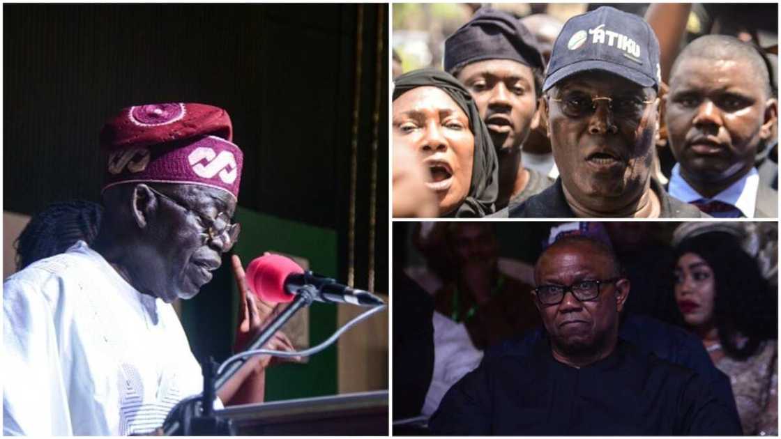 Bola Tinubu-Peter Obi-Atiku Abubakar