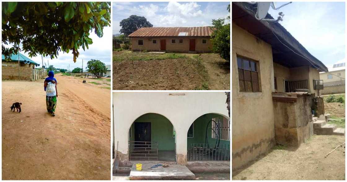 Nigeria, father's house, lady returns to Nigeria, Liberia