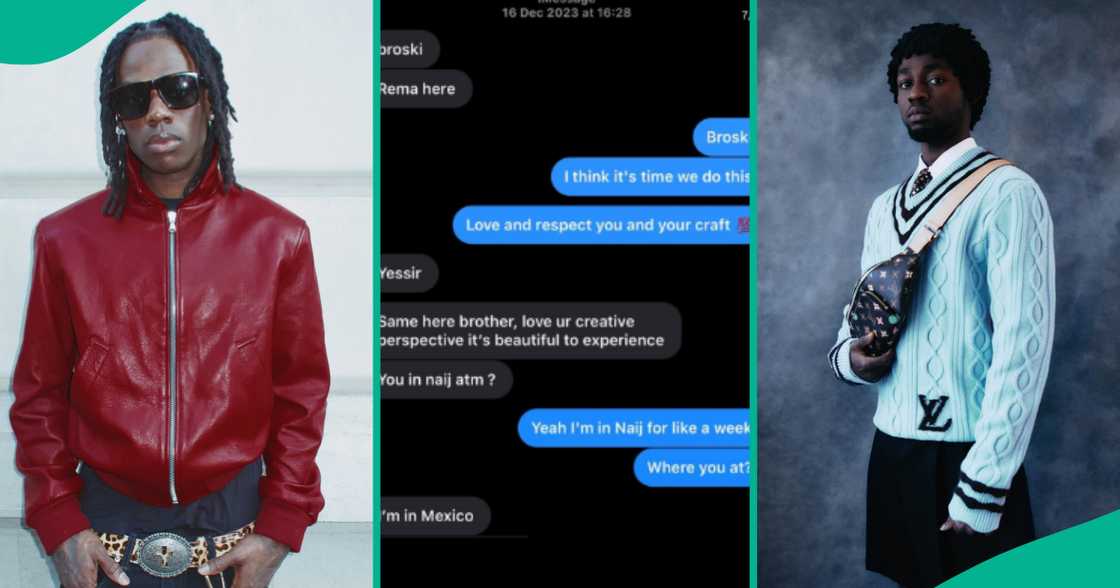 Omah Lay accuses Rema of stealing his album idea Omah Lay accuses Rema of stealing his album idea