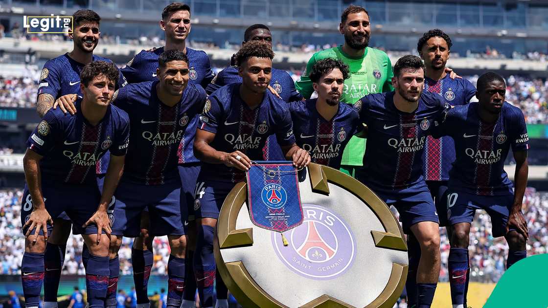 Paris Saint-Germain, Real Madrid, FIFA Club World Cup, United States, MetLife Stadium. Paris Saint-Germain, Real Madrid, FIFA Club World Cup, United States, MetLife Stadium.