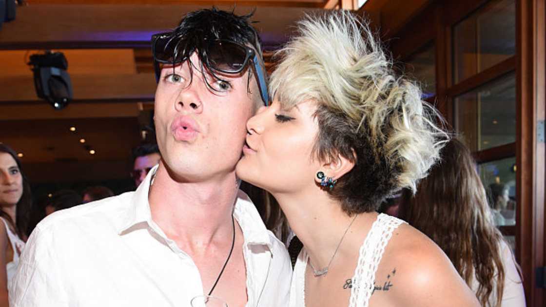 Michael Snoddy and Paris Jackso in Malibu, California. Michael Snoddy and Paris Jackso in Malibu, California.