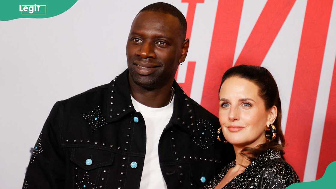 Omar Sy and Hélène Sy in Los Angeles