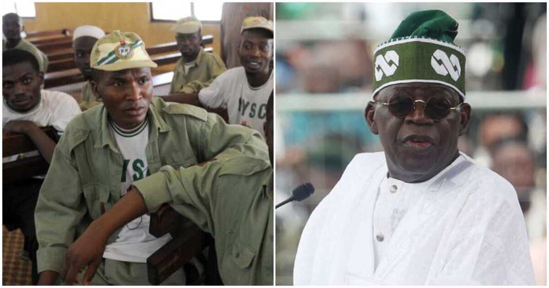 President Bola Tinubu/NYSC members monthly allowance President Bola Tinubu/NYSC members monthly allowance
