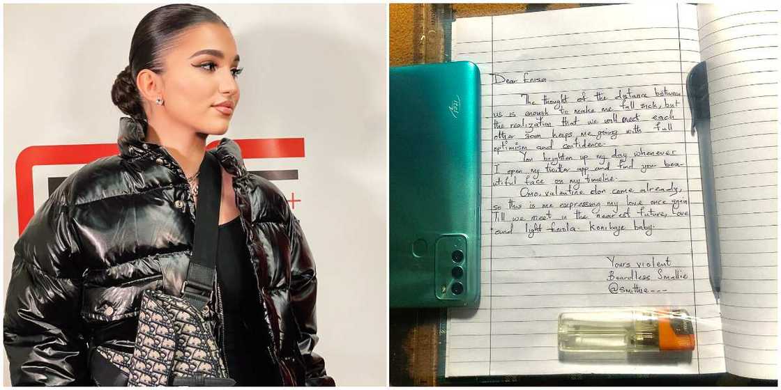 Nigerian man professes love to American pop singer in open love letter, the lady reacts Nigerian man professes love to American pop singer in open love letter, the lady reacts