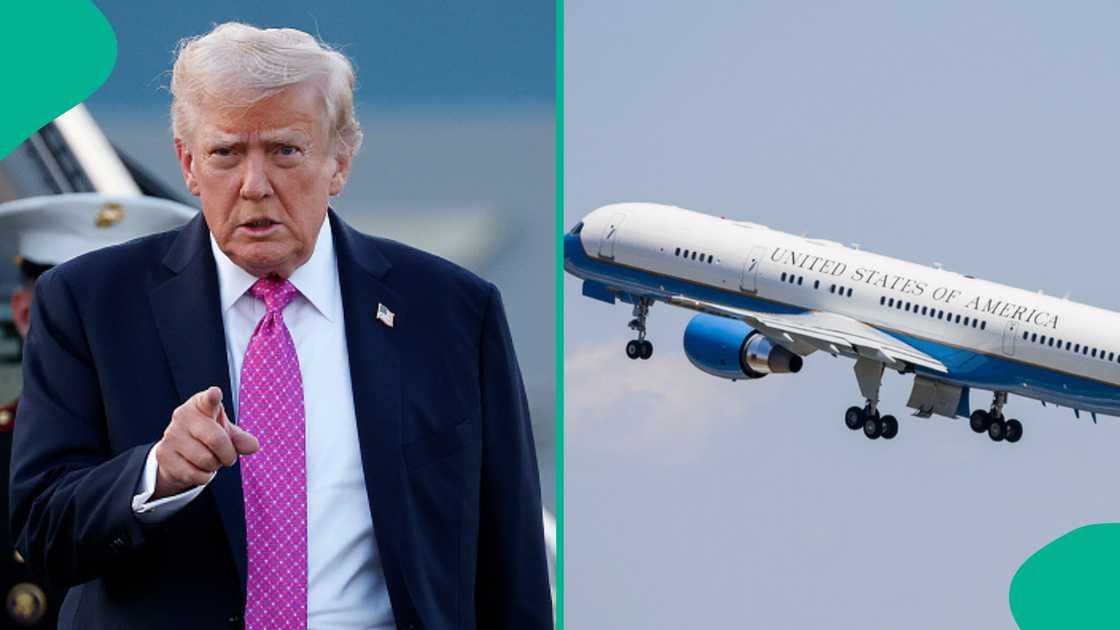 Air traffic controller scolds commercial pilot for going too close to President Trump's plane. Air traffic controller scolds commercial pilot for going too close to President Trump's plane.