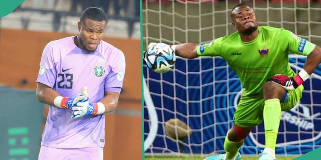 Nwabali Stanley Bobo, Nigerian goalkeeper. Nwabali Stanley Bobo, Nigerian goalkeeper.
