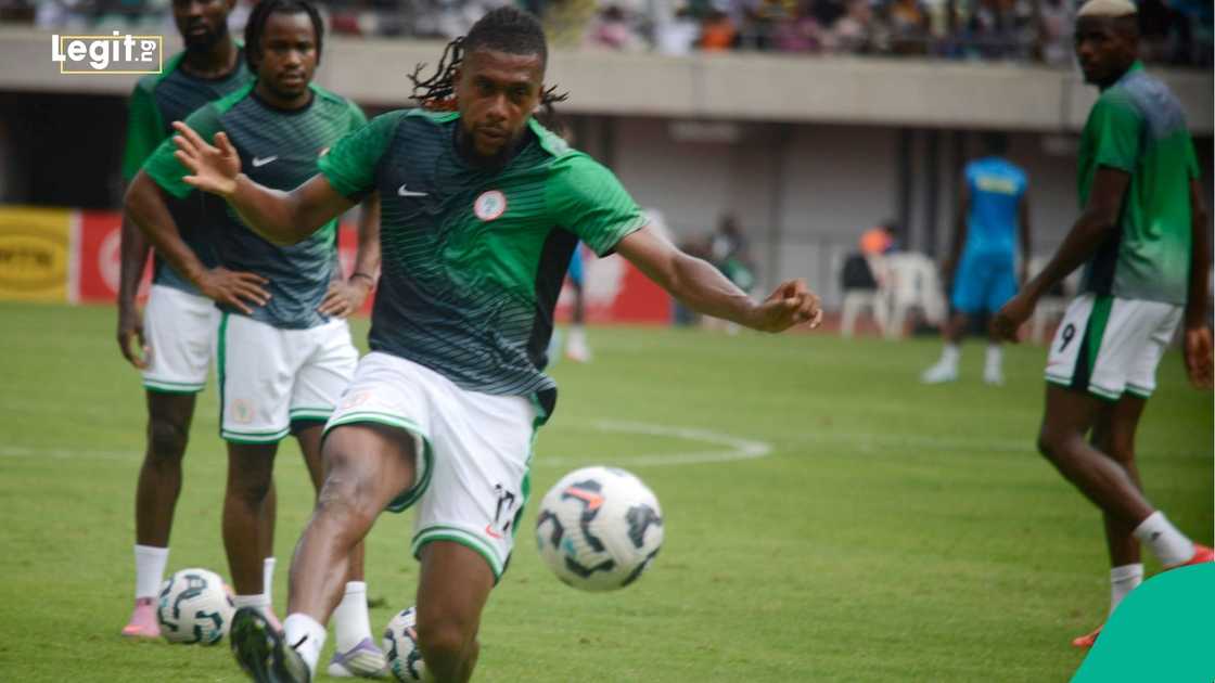 Alex Iwobi, 2026 FIFA World Cup qualifier, Nigeria, Rwanda, Godswill Akpabio Stadium, Uyo, Akwa Ibom State.