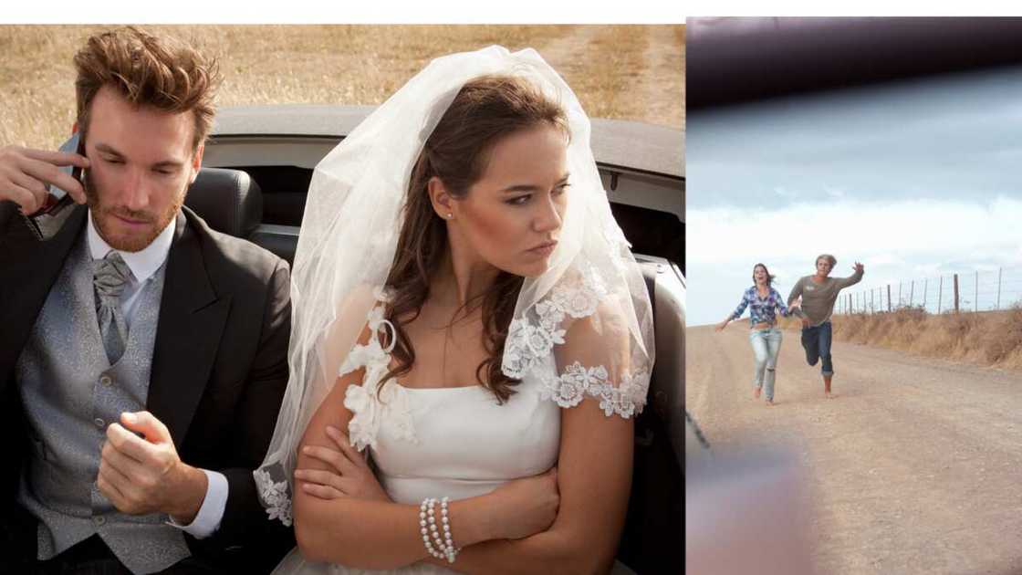 Couple well planned vow renewal gets ruined Couple well planned vow renewal gets ruined