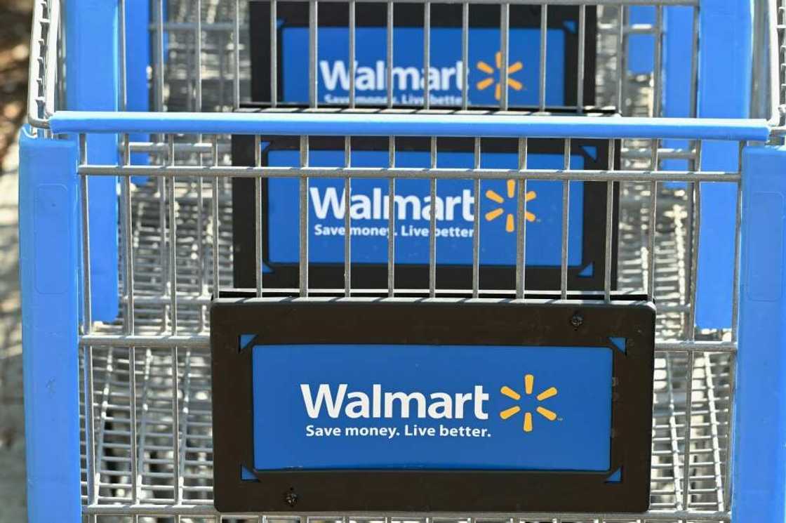 Walmart said profits were up thanks to more purchases from wealthier consumers and improved e-commerce sales