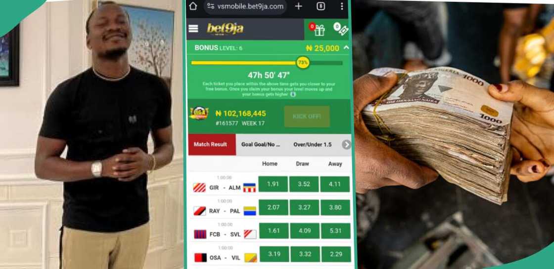 The man had previously won N100 million. The man had previously won N100 million.