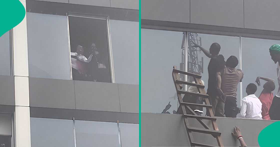 Fire incident in Lagos/Afriland tower fire