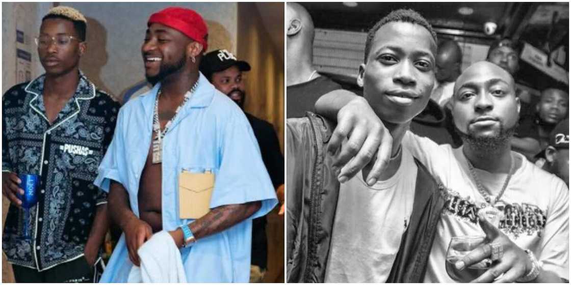 Davido officially cuts ties with signee Lil Frosh over domestic violence allegations (photo)