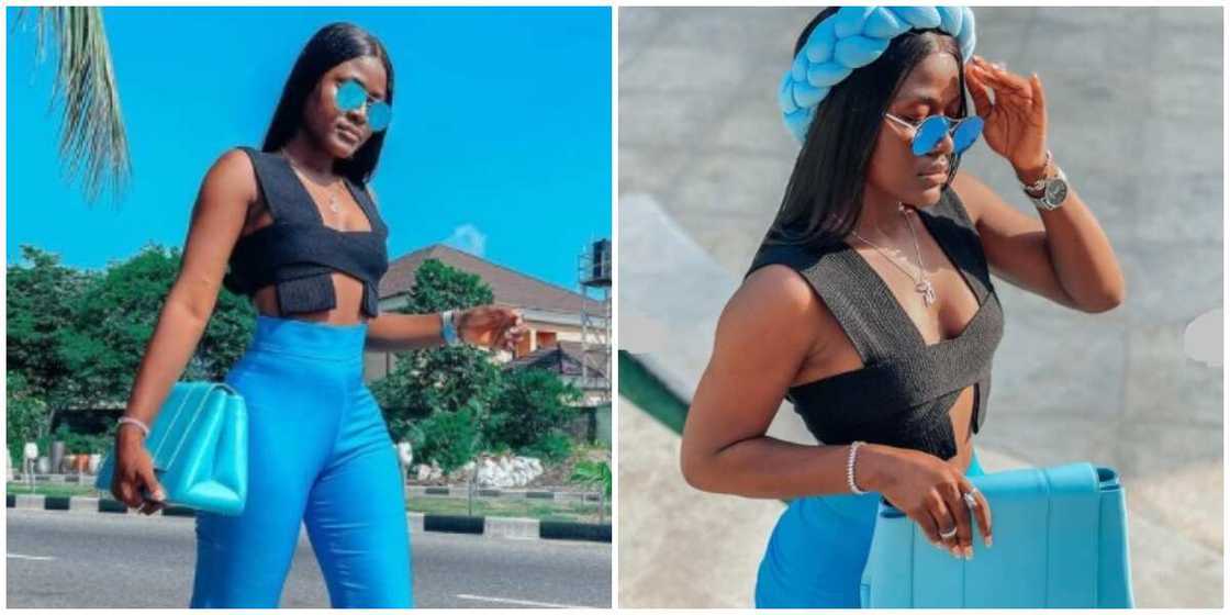 Photos of BBNaija star Alex Unusual. Photos of BBNaija star Alex Unusual.