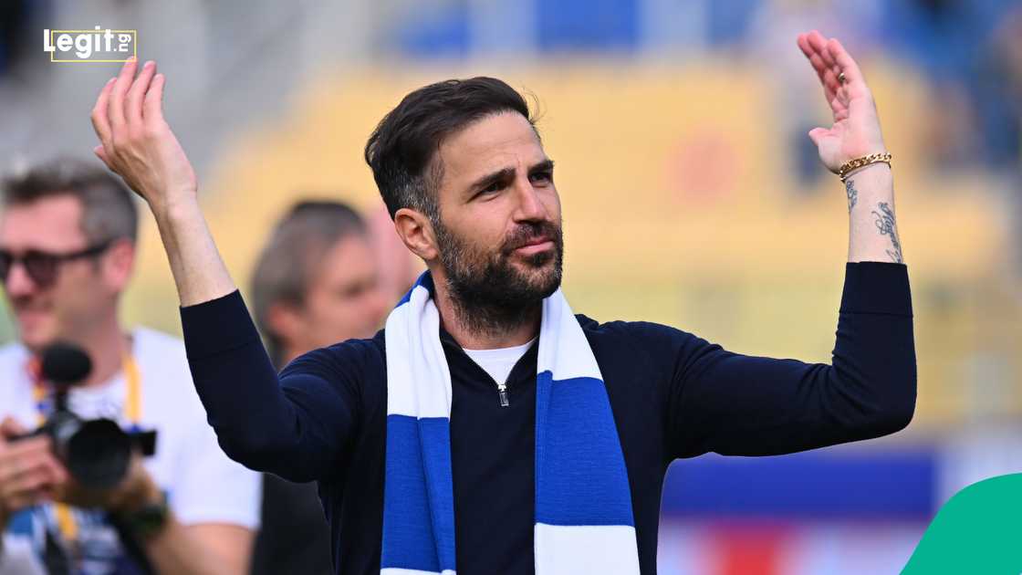 Cesc Fabregas, Como, Parma, Italy. Cesc Fabregas, Como, Parma, Italy.