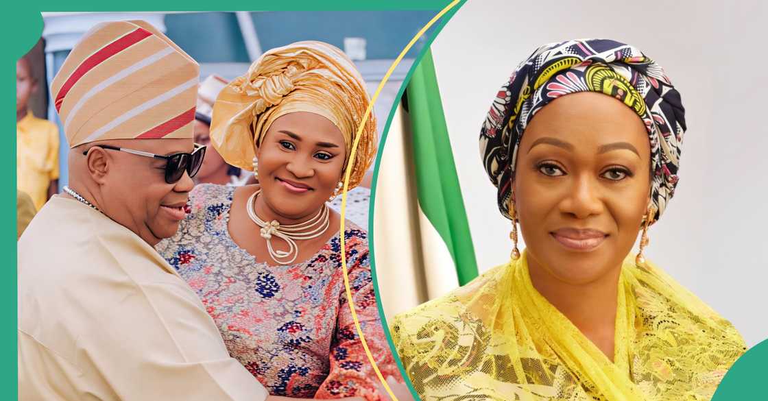 Gov Adeleke’s wife pens unexpected message to Remi Tinubu amid drama