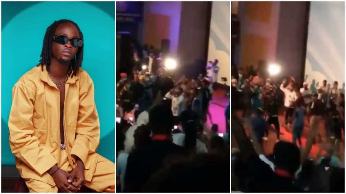 Laycon was at OAU over the weekend to perform. Laycon was at OAU over the weekend to perform.