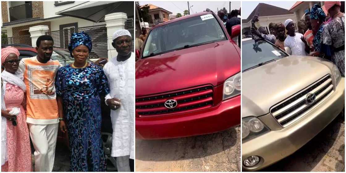 Alao Malaika and parents Alao Malaika and parents