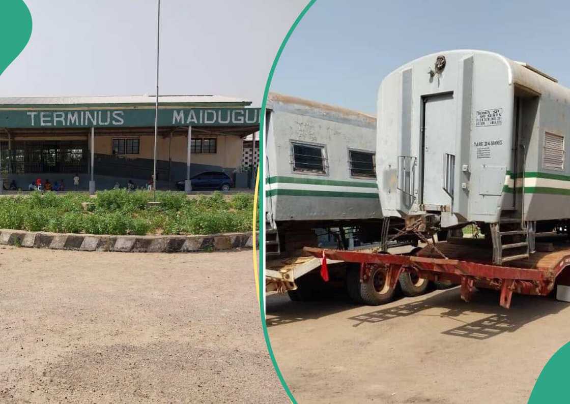 'Yan sanda sun cafke wasu da zargin satar taragon jirgin kasa a Borno 'Yan sanda sun cafke wasu da zargin satar taragon jirgin kasa a Borno