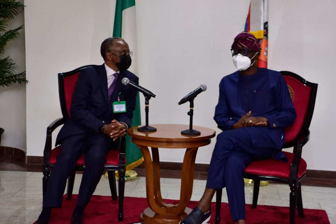 Governor El-Rufai visits Lagos, hold important meeting with Sanwo-Olu