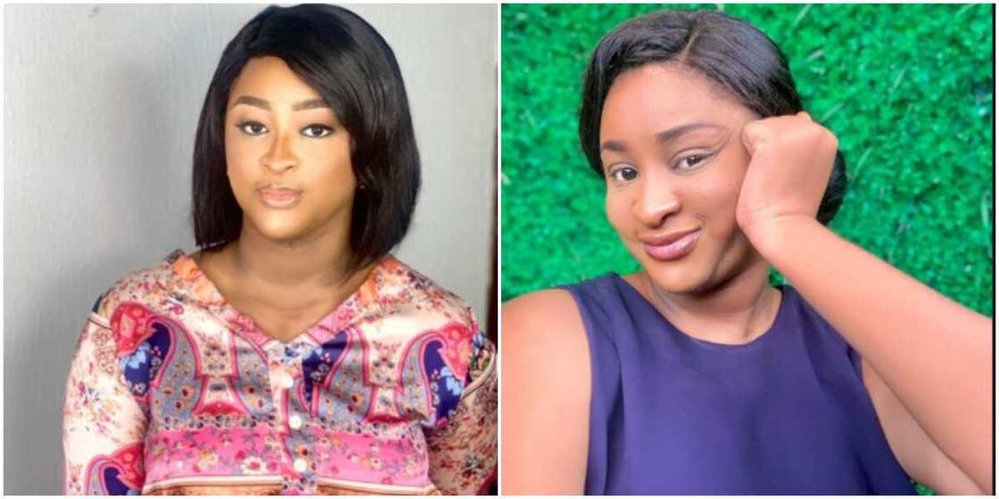 Actress Etinosa reveals her baby's face as they both feature on a magazine cover Actress Etinosa reveals her baby's face as they both feature on a magazine cover