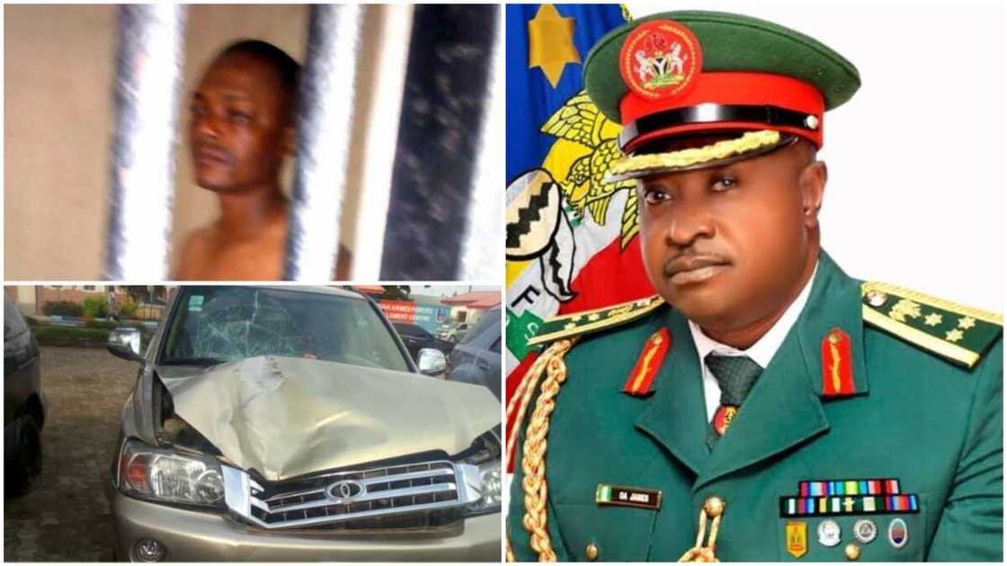 Brigadier General James/Corporal Abayomi Edun/NAFRC Barracks Lagos