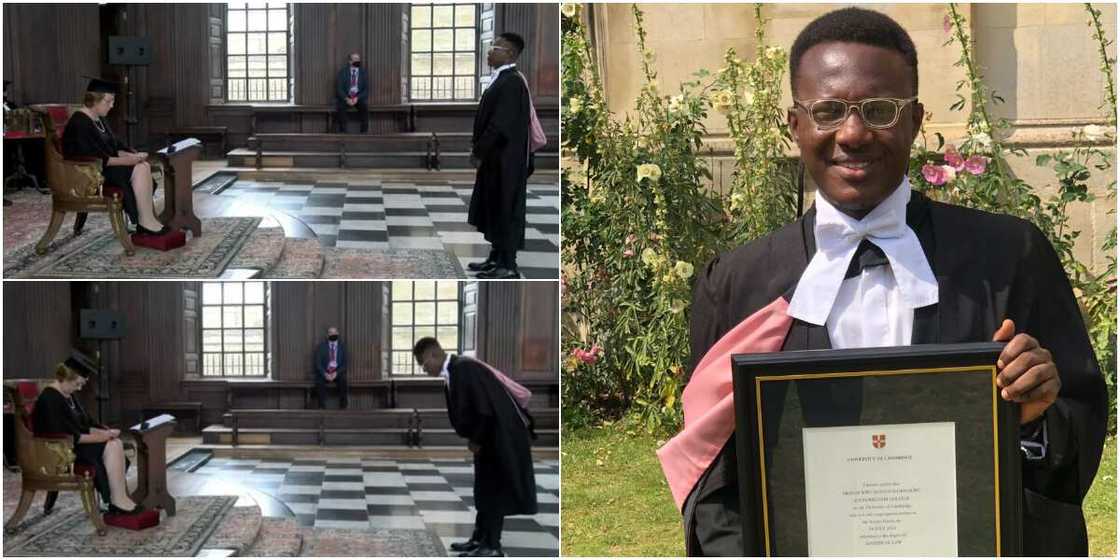 Okechukwu Orisakwe recently bagged a master of law Okechukwu Orisakwe recently bagged a master of law