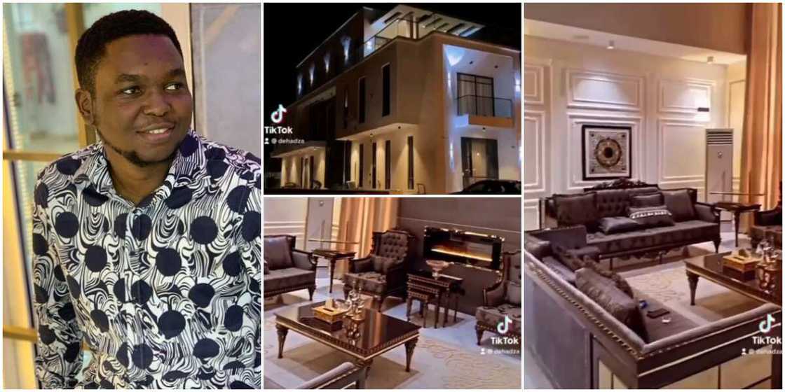 Music producer Spellz' new mansion Music producer Spellz' new mansion