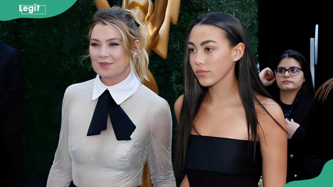 Ellen Pompeo and her daughter Stella Luna at the 2023 75th Primetime Emmy Awards Ellen Pompeo and her daughter Stella Luna at the 2023 75th Primetime Emmy Awards
