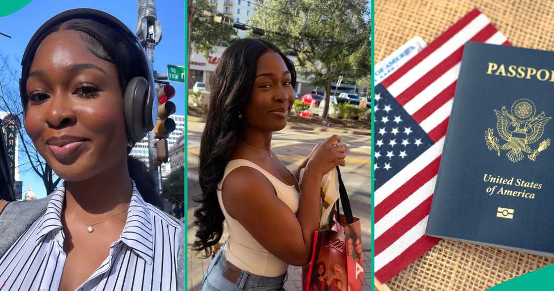 A lady recalled how her family relocated to the US after applying for the American visa lottery for fun. A lady recalled how her family relocated to the US after applying for the American visa lottery for fun.