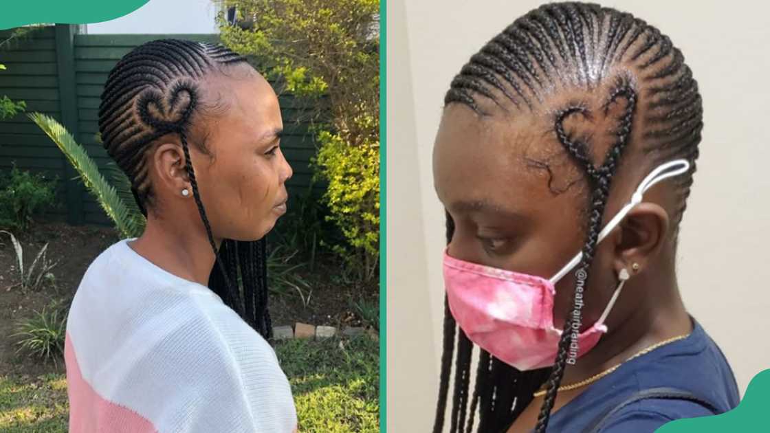 Neatly done thin lemonade braids Neatly done thin lemonade braids