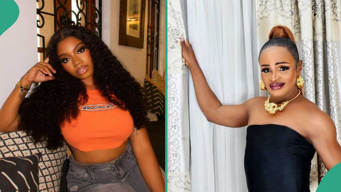 Abuja Area Mama: BBNaija's Angel reacts to his death. Abuja Area Mama: BBNaija's Angel reacts to his death.