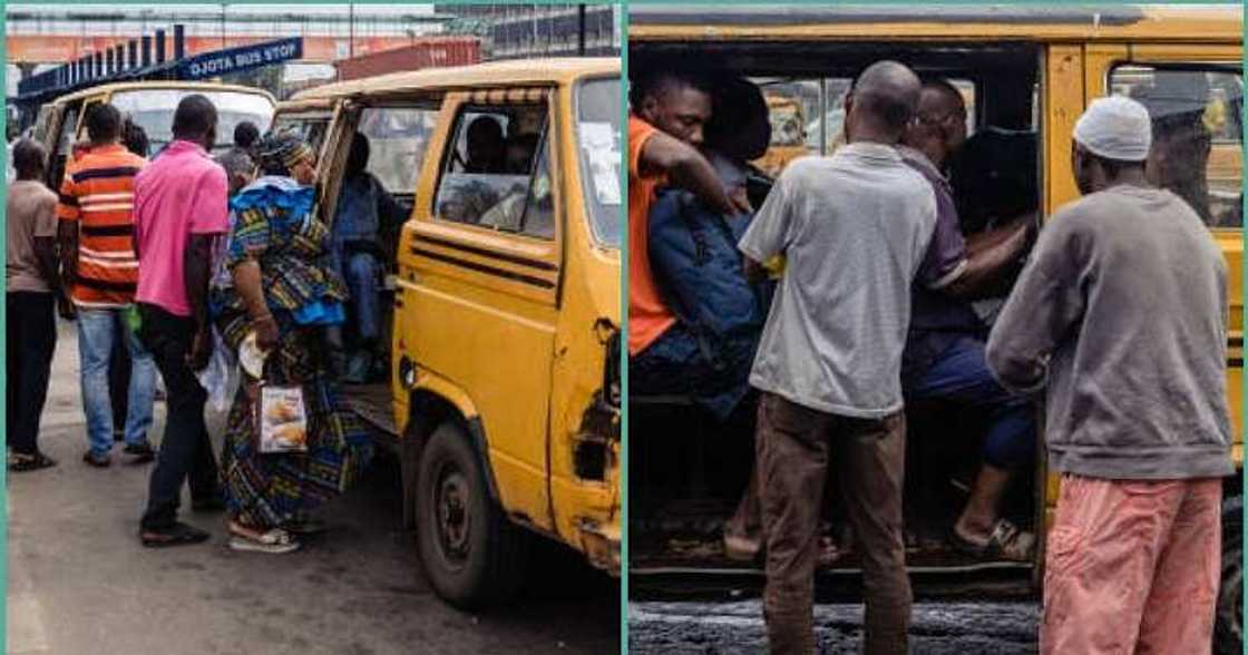 Passenger takes over driver's steering wheel after he engaged in fight with conductor Passenger takes over driver's steering wheel after he engaged in fight with conductor