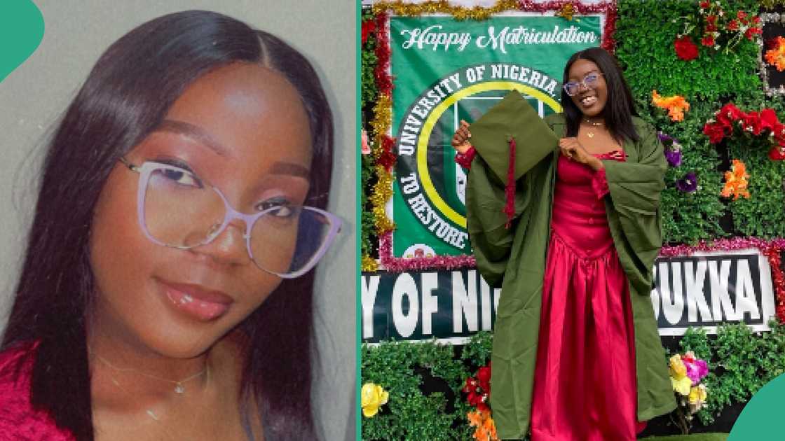 Lady gains admission into the University of Nigeria, Nsukka.