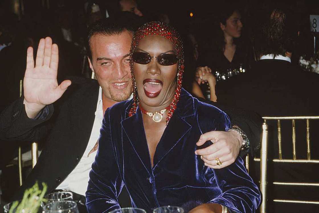 Atila Altaunbay et Grace Jones