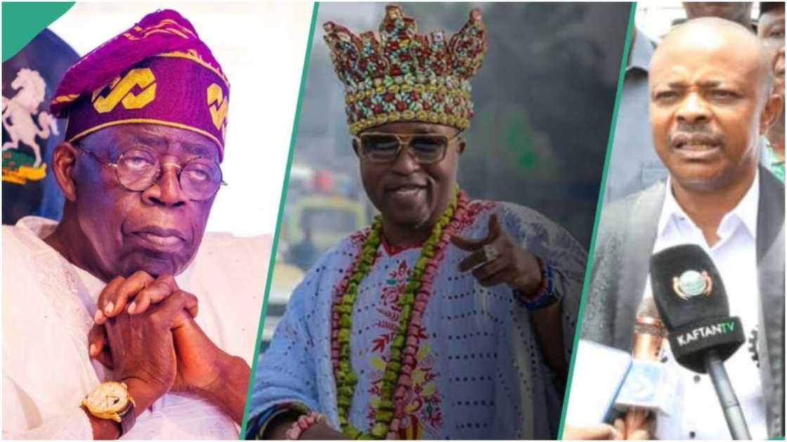 Bola Tinubu/NLC/Joe Ajaero/Oba Abdulrasheed Akanbi/Oluwo of Iwo Land/Osun State