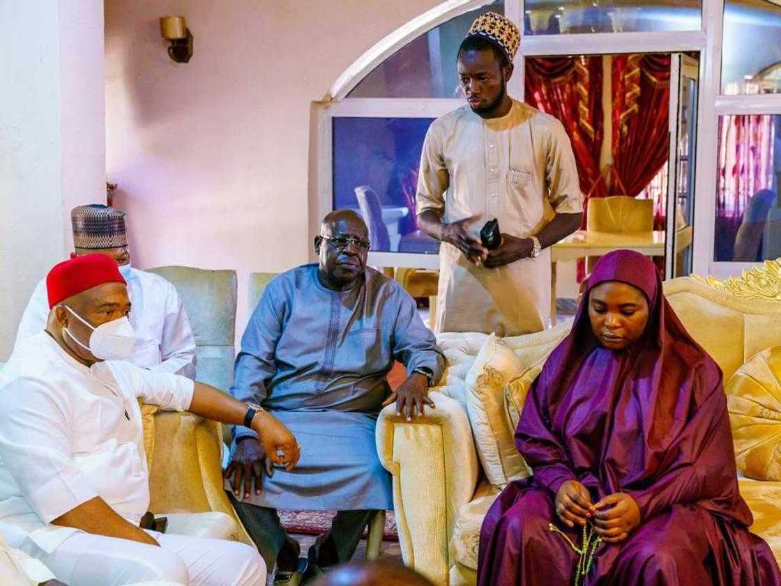 Governor Hope Uzodimma Visits Family Of Late Ahmed Gulak Governor Hope Uzodimma Visits Family Of Late Ahmed Gulak