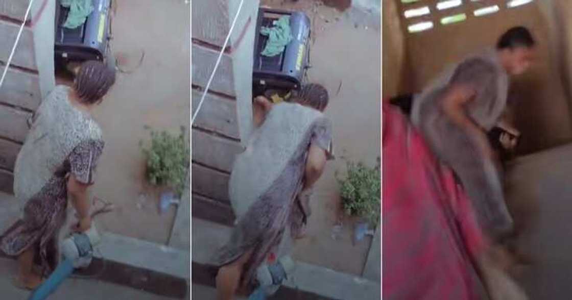 Lady turns off neighbour's generator, noise, yahoo boy Lady turns off neighbour's generator, noise, yahoo boy