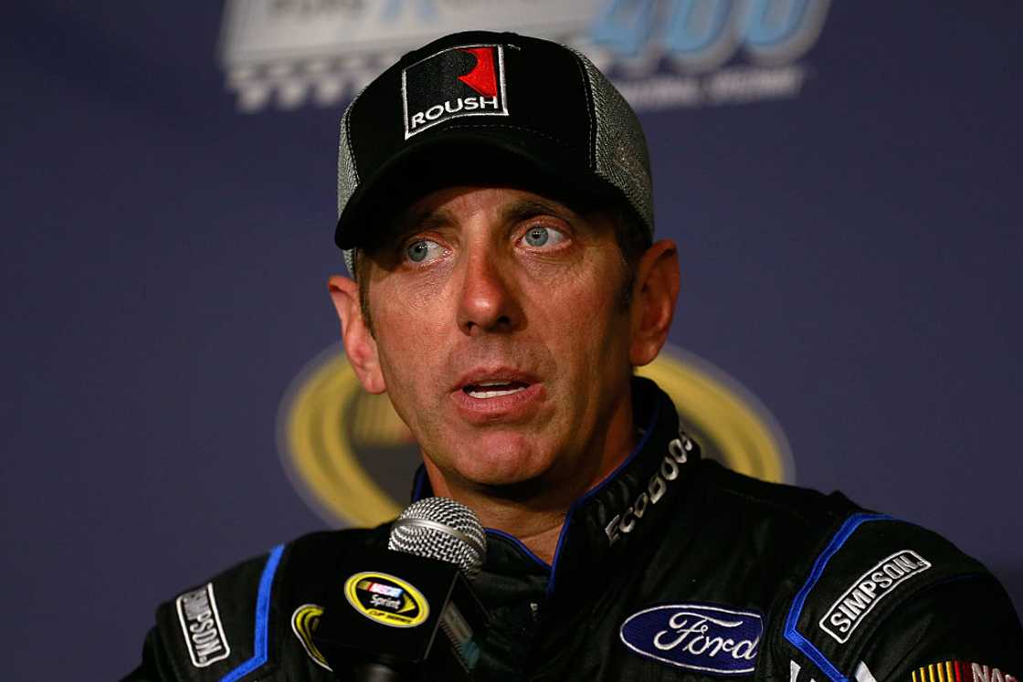 Greg Biffle in Brooklyn, Michigan. Greg Biffle in Brooklyn, Michigan.