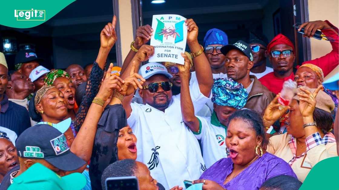 Olufemi Ajadi, a prominent former governor aspirant of the PDP, has picked the APM senatorial ticket.