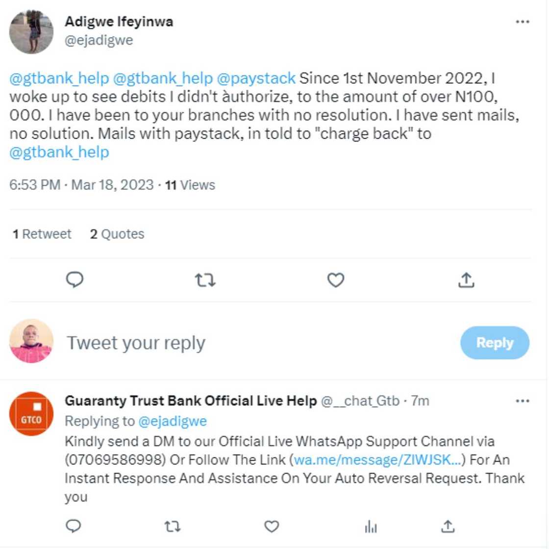 Fake account tries to scam people. Fake account tries to scam people.