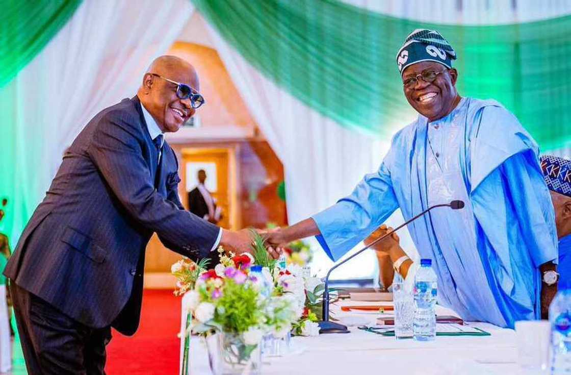 Nyesom Wike Tinubu Nyesom Wike Tinubu