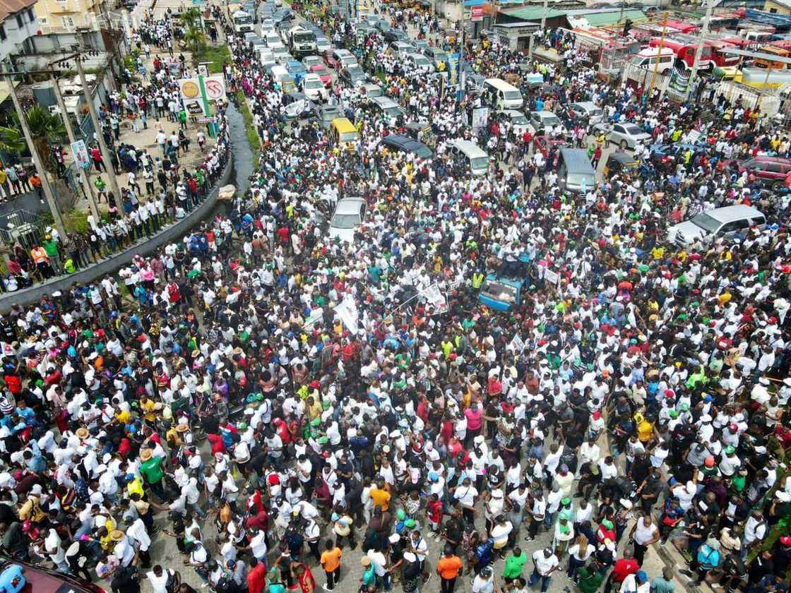 Peter Obi rally in Festac Peter Obi rally in Festac