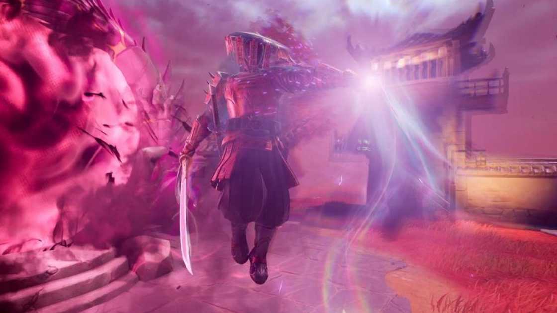 An animated illustration of dangerous boss, Shogun X. An animated illustration of dangerous boss, Shogun X.