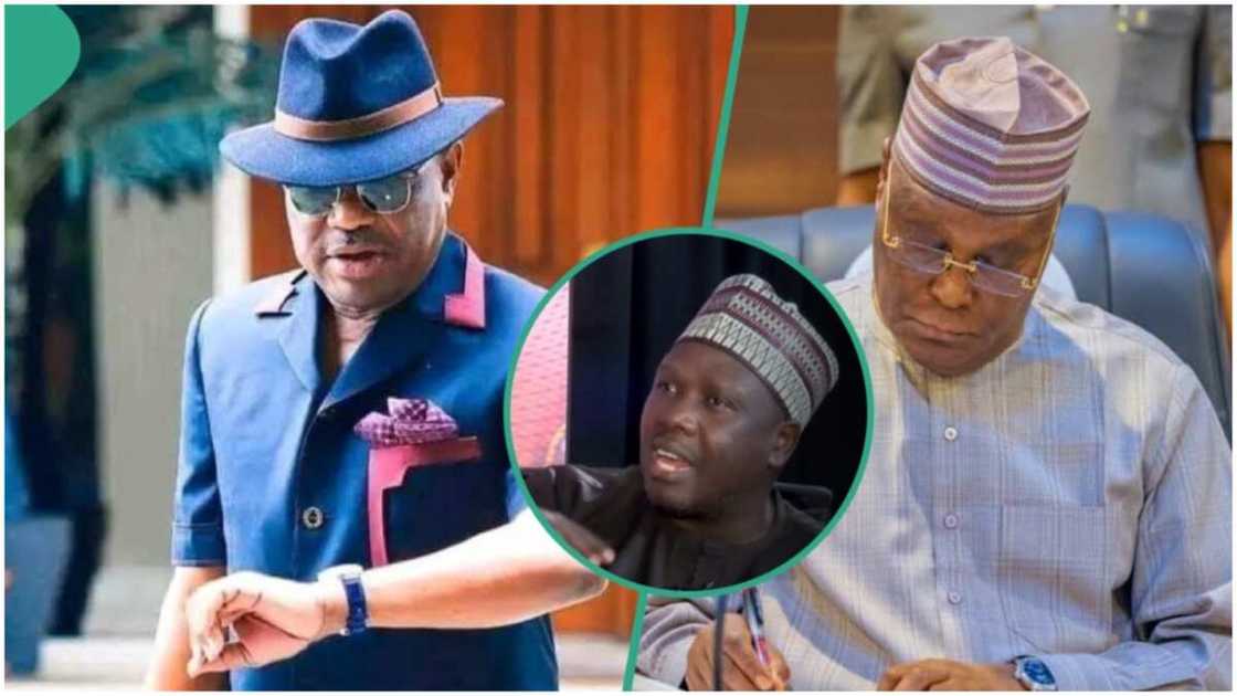 Atiku Abubakar/Nyesom Wike/Daniel Bwala/Rivers/PDP Atiku Abubakar/Nyesom Wike/Daniel Bwala/Rivers/PDP
