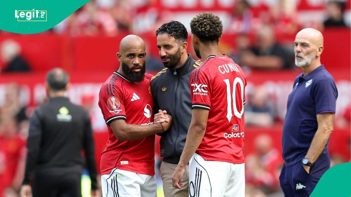 Bryan Mbeumo, Ruben Amorim, Matheus Cunha, Old Trafford, Manchester United, Stefano Pioli, England.