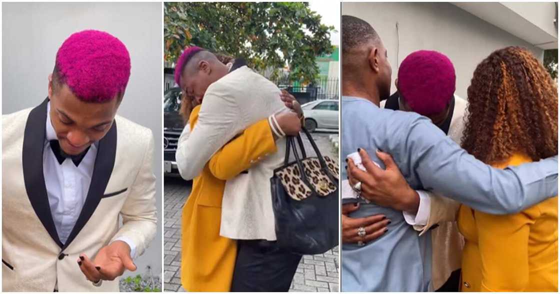 Groovy reunites with family Groovy reunites with family