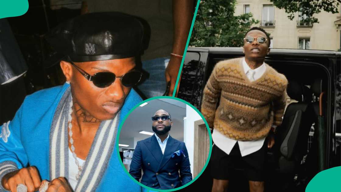 Davido: Wizkid reacts to rumours of using substance.