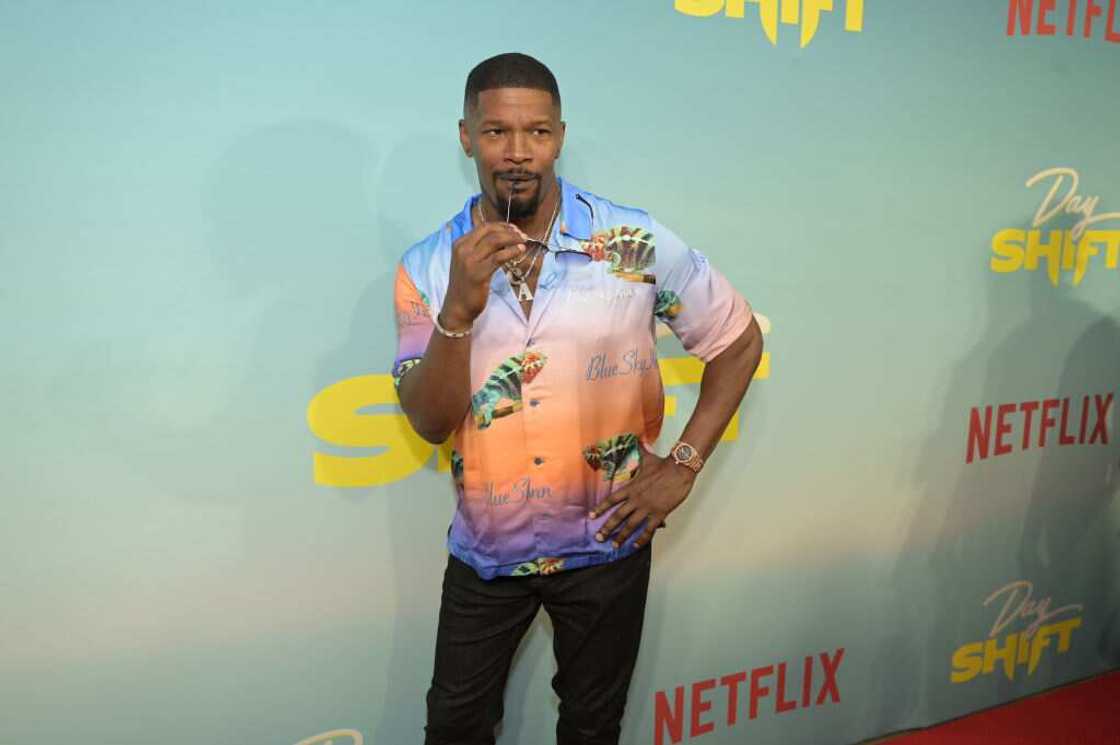 Jamie Foxx at the Day Shift Miami Screening at Silverspot theater in Miami, Florida. Jamie Foxx at the Day Shift Miami Screening at Silverspot theater in Miami, Florida.