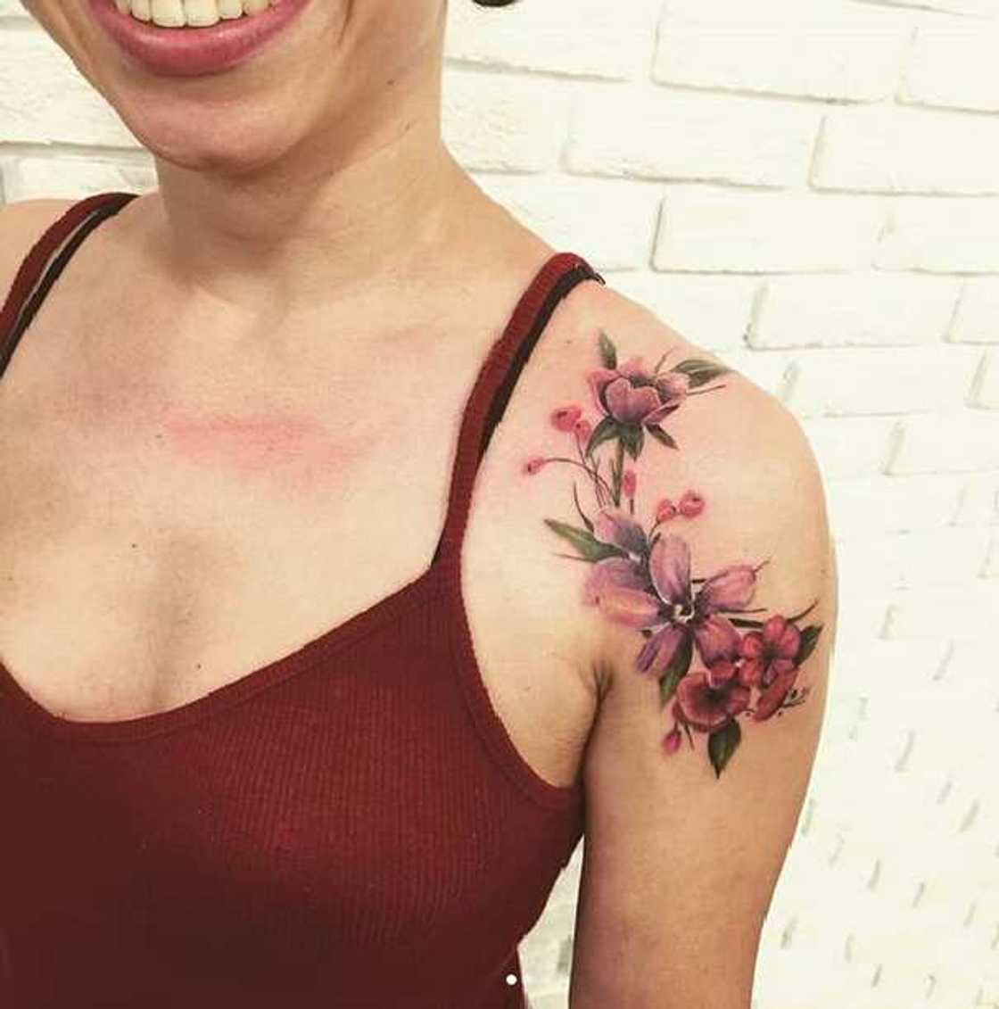 Flower tattoo